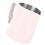 Pink Pointed-Mouth Milk Pitcher 310ml 9x7.8cm 14