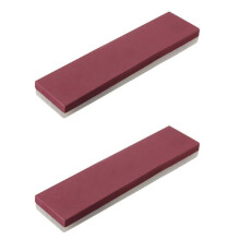 2X 10000 3000 Grit Messer Rasiermesser Schaerfstein Wetzstein Polierwerkzeug Zwei Seiten Rot + Weiss