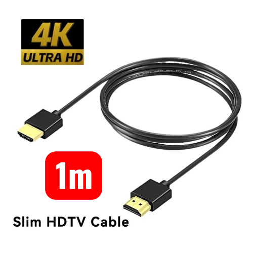 Ultra Thin HDMI Cable 1m 4K