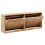 VidaXL vidaXL Solid Walnut Wood Shoe Storage Bench Natural Shoe Storage Cabinets 2
