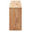 VidaXL vidaXL Solid Walnut Wood Shoe Storage Bench Natural Shoe Storage Cabinets 5