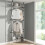 VidaXL vidaXL Telescopic Wardrobe System with Rods Aluminium Hanging Rail Storage 5