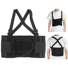Breathable Back Support Belt for Pain Relief, Adjustable Waist Trainer