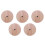 5X Lamp Base Concise Style Modern Ceiling Plate Wooden Ceiling Holder E27 Lamp Fitting Chandelier Base DIY Lighting 1
