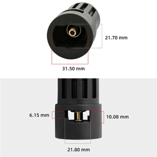 2X Compatible Pressure Washer Adapter, Replacement for  Power Washer Accessory, 1/4 Inch Quick Connect 2
