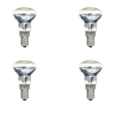Lampada Lava Sostitutiva E14 R39 30W Faretto Un Vite Nella Lampadina Riflettore Trasparente Lampadine Spot Lava Un Incandescenza 4 Pz