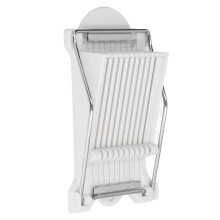 Stainless Steel Ham Cutter & Egg Slicer, 22x12.5cm White