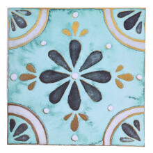 4 Stück Antike Fliesenaufkleber Retro Wasserdicht Selbstklebend 30x30cm