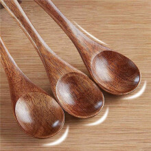 Kleine Holz Löffel, 12 Stück Hölzerner Tee Löffel zum Kochen Kleiner Gewürz Löffel, Holz Honig Löffel für Den Täglichen Gebrauch