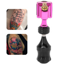 Rotary Tattoo Machine with RCA Connector, 13cm, Rose Red Alloy