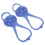Crampons antidérapants à 5 pointes bleu M (35-41) 1
