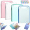 4PCS Extended Waterproof Folder, Vertical File Manager with Handle 13 Pocket A4 Multi-Page Portable Office Folders E 1