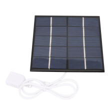 1,2 W 5 V Tragbares Solarpanel-Ladegerät 3,7 V Poly-Si