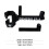 (B) Universal Twist Hook for Vehicle Bow Headrests, Tool-Free 1