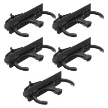 5X Schwarzer Hinterer Getränke Halter für Zwei Getränke für 525I 528I 530I 540I 5 Serie E39 Einziehbar 51168184520