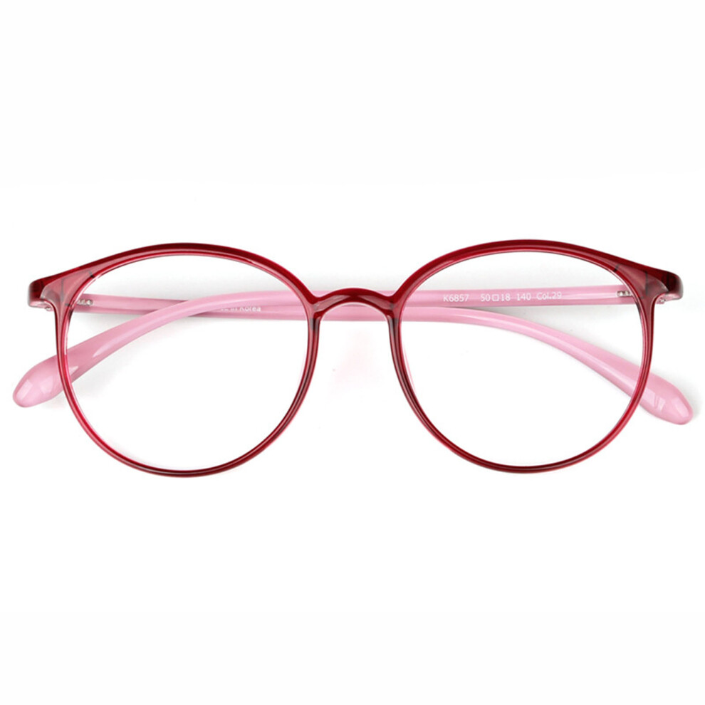 Reach-Tools (Red, +100) Women\'S Anti-Blue Light Reading Glasses, Lightweight Hd