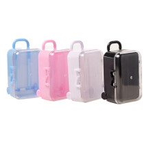 2X Roller Travel Suitcase Candy Box Personality Wedding Candy Box Luggage Trolley Case Candy Toy
