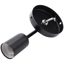 3X Black Loft Antique Iron Simple Wall lamp American Country Restaurant Bar Corridor Aisle Wall Sucker Wall lamp