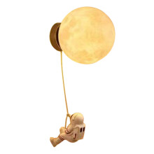 Astronaut Wall Lamp 3D Print Lampshade LED Wall Light Bedroom Bedside Children'S Room Wall Sconce Astronaut A