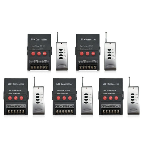 5X 30A LED Controller IR Remote  Power 360W BT Controller for RGB Strip Light DC5-24V