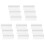 600Pcs Transparent Empty Spray Bottles 3Ml Plastic  Refillable Container Empty Cosmetic Containers 1