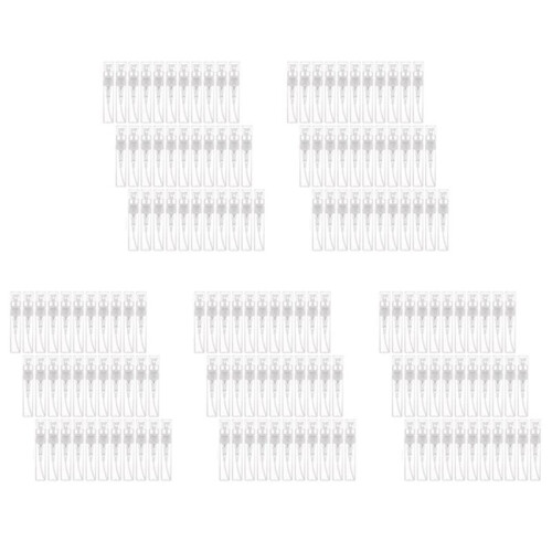 600Pcs Transparent Empty Spray Bottles 3Ml Plastic  Refillable Container Empty Cosmetic Containers