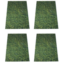 4pcs 5X7Ft(150X210cm) Nature Green Grass Backdrops Photography Wedding or Children Birthday Background