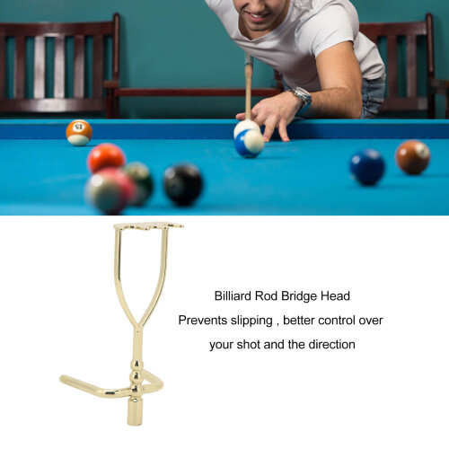 Fioretta da Stecca per biliardo Iron Pool - Accessorio antiscivolo per testa di ponte 2