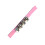 Wrist Bell: Adjustable Pink Fiber Jingle Bracelet 1