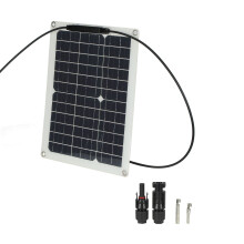 Panneau solaire monocristallin 15 W 18 V 280 380 2,5 mm