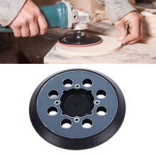 5in PU Foam Backing Pad 8-Hole 4-Eye Sander Disc for Polishing & Grinding