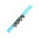 Light Blue Adjustable Wrist Bell Bracelet for Kids 12