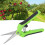 Federzug-Gartenschere aus Edelstahl – 16,5 cm Baumschere grün 14