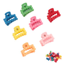100 piezas de pinzas para el cabello en forma de sombrero, mini, coloridas