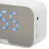 Mirror Alarm Clock Speaker White 1200mAh BT5.3 7