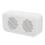 Mirror Alarm Clock Speaker White 1200mAh BT5.3 8