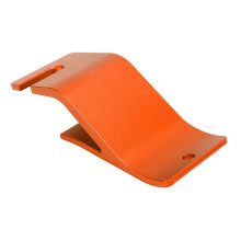 Outil de changement de pneu en aluminium 6061 pour moto tout-terrain, couleur orange