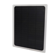 Panel solar de 12 V 10 W 215x185 mm negro cargador para autocaravanas