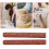 5 Pcs Pottery Tools Wood Hand Rollers,for Clay Stamp Pattern/Roller Pattern,Ceramic Tools,Arcilla Polimerica Dab Tool 7