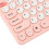 Pink 2.4G Wireless Keyboard Mouse Set 78 Keys 12