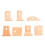 7 Pieces Pottery Tools Pottery Foot Shaper Tools Pottery Trimming Tools Pottery Profile Rib Bundle Foot Shaper 1