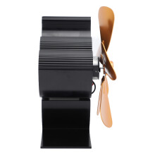 Gold Compact Heat Powered Stove Fan, 468 g