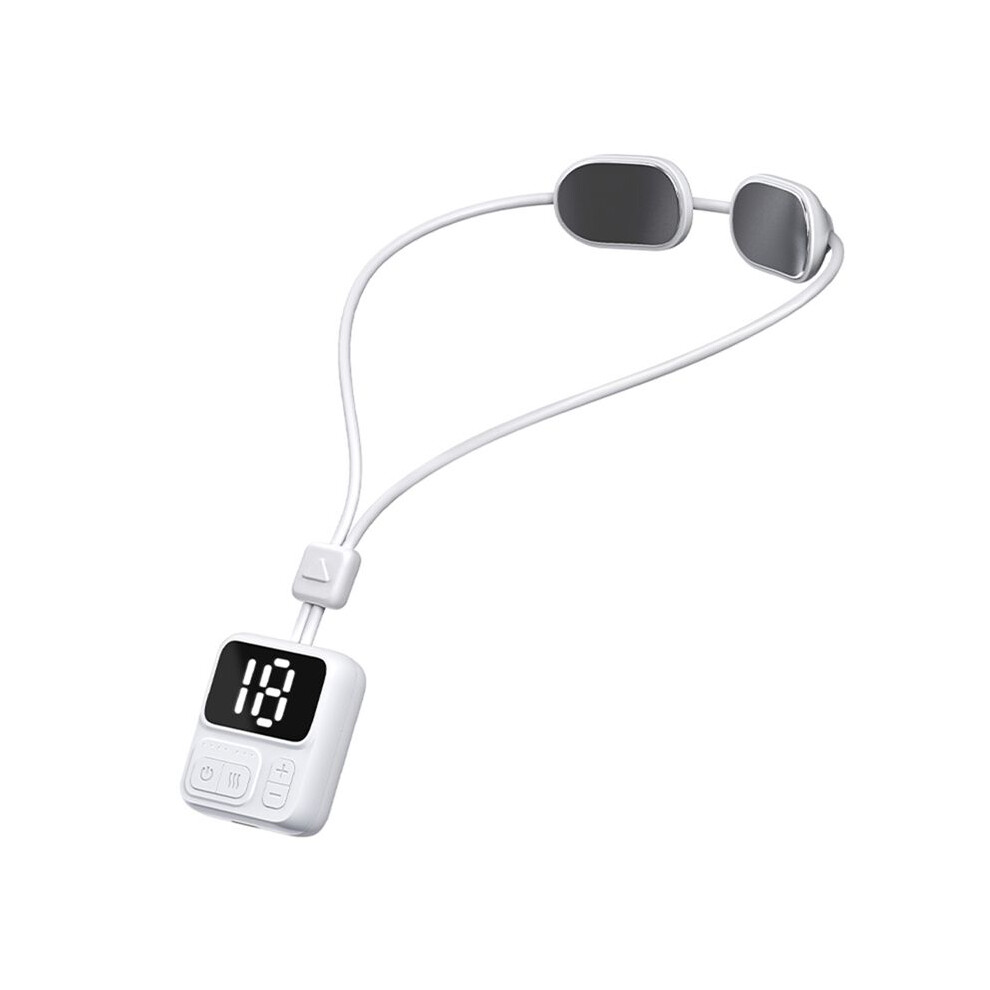 Pendant Pulse Heating Neck Massager Multi-Functional Hanging Neck Protector Pendant Cervical Instrument, A