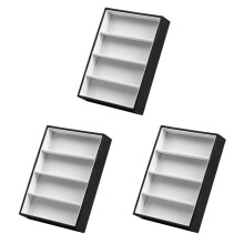 3X Occhiali da Sole Espositore per Occhiali Custodie 4 Griglie Espositore per Occhiali da Sole Espositore per Occhiali Espositore per Gioielli Vassoio