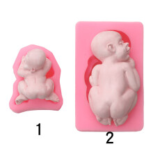 3D Baby Angel Silicone Mold – Cake, Chocolate, Clay, 6x5x3cm