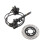 22mm Rear Brake Caliper Hydraulic ATV Disc 9