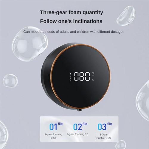 Touchless Wall-Mounted Automatic Soap Dispenser USB Liquid Foam Machine Infrared Sensor Electric Hands Free Hand3 2