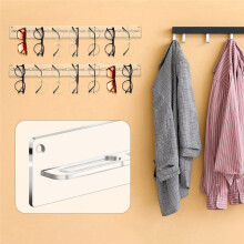 5 Pack Acrylic Sunglasses Organizer Storage Wall Mounted Eyeglasses Holder Hanging Eyewear Display Rack Sunglass Rack
