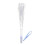 White Flashing Sticks 120Pcs LR41 45mAh 3 Modes 11