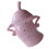 Canister with Attitude PVC Pink Halloween Ornament 1